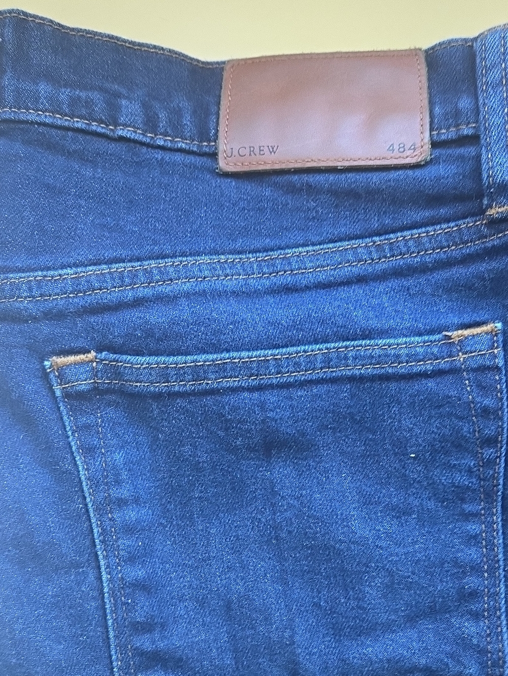 J. Crew Men's Indigo Slim Straight Jeans